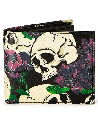 Skull & Rose Bifold Wallet