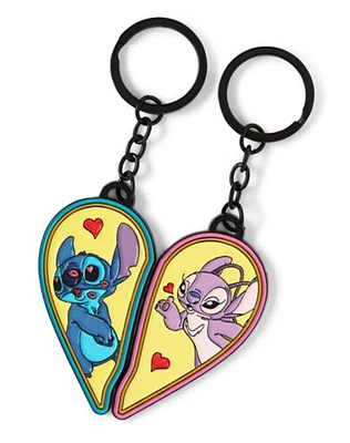 Stitch and Angel Bestie Keychain - Lilo & Stitch