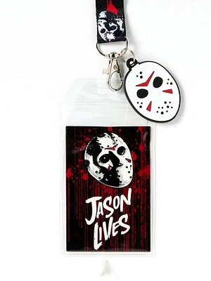 Jason Voorhees Lives Lanyard - Friday the 13th
