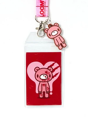 Pink Gloomy Bear Lanyard - Gloomy Bear