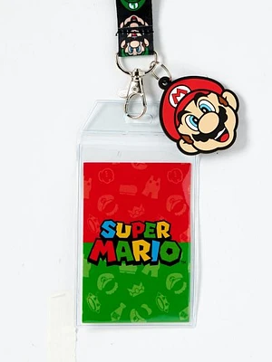 Mario and Luigi Lanyard - Super Mario Bros.