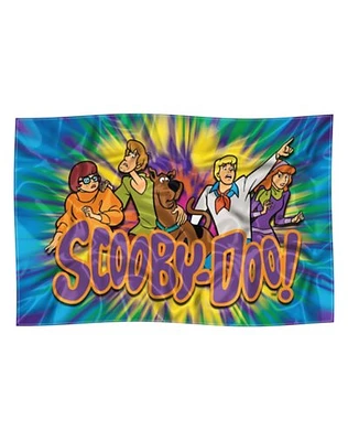 Tie-Dye Groovy Mystery Gang Tapestry - Scooby-Doo