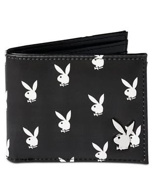 Black Playboy Bunny Bifold Wallet