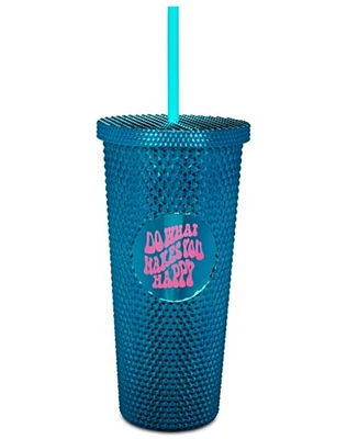 Do What Makes You Happy Cup with Straw - 24 oz.