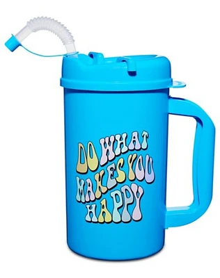 Do What Makes You Happy Cup with Straw - 33 oz.