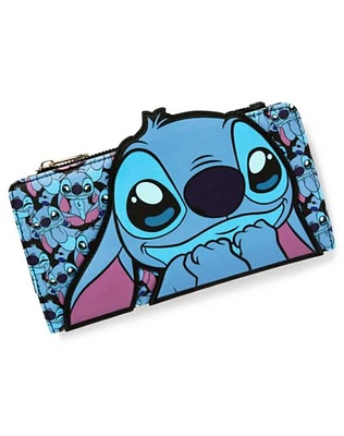 Stitch Kawaii Zip Wallet - Lilo & Stitch