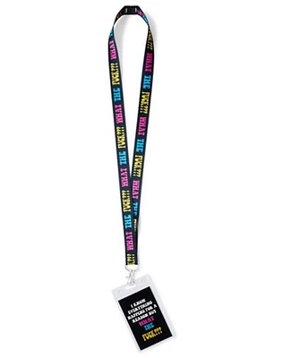 Everything Happens for a Reason Lanyard