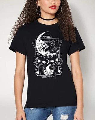 The Moon Tarot Card T Shirt