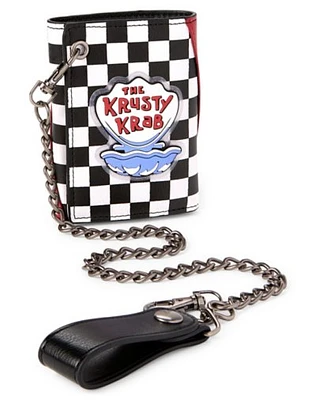 Krusty Krab Checkered Chain Wallet - SpongeBob SquarePants