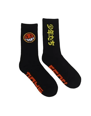 Smiley Crew Socks