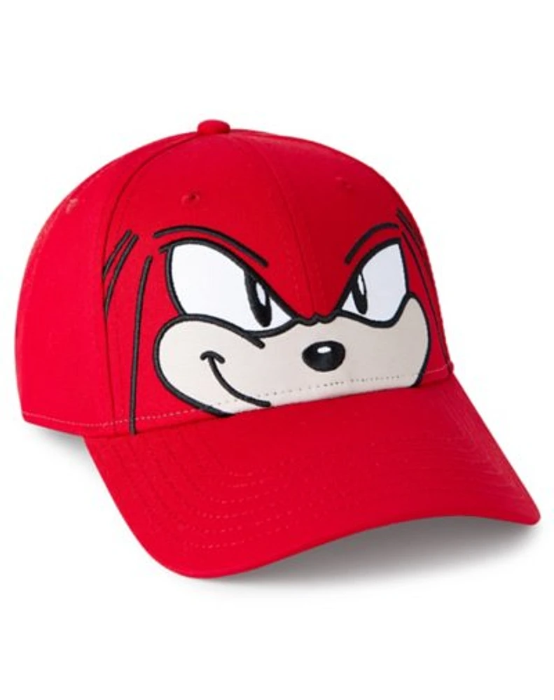 Knuckles Face Snapback Hat - Sonic the Hedgehog