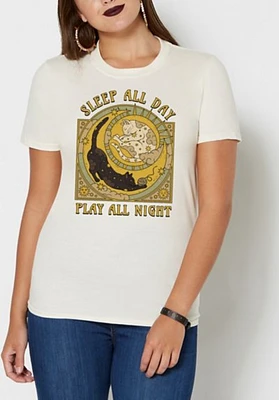 Sleep All Day Play All Night T Shirt