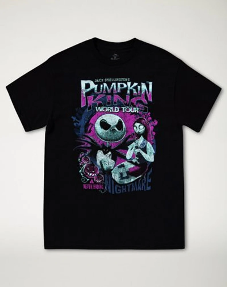 Jack Skellington's Pumpkin King World Tour T Shirt
