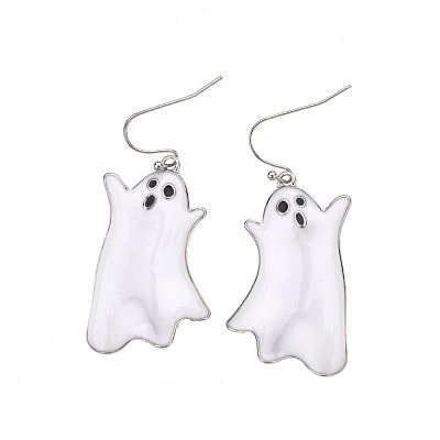 Spooky Ghost Dangle Earrings