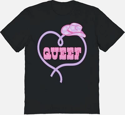 Black and Pink Queef T Shirt