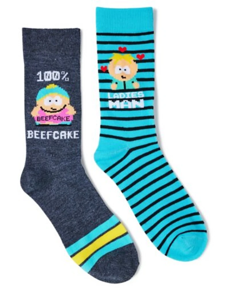 South Park Beefcake Crew Socks - 2 Pack