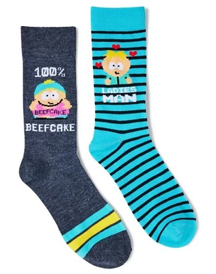 South Park Beefcake Crew Socks - 2 Pack
