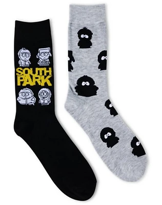 South Park Character Crew Socks - 2 Pair