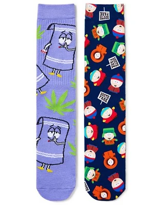 Multi-Pack Towelie and Friends Crew Socks 2 Pair - South Park