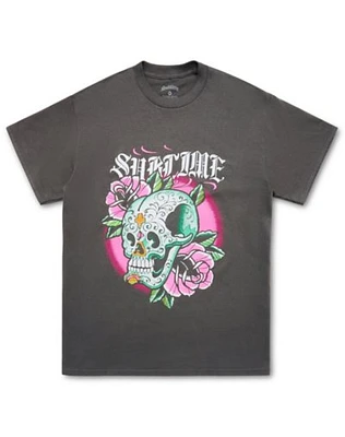 Sublime Skull Flower T Shirt
