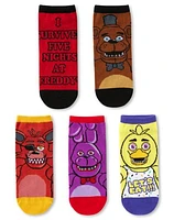 Multi-Pack Five Nights at Freddy's No Show Socks - 5 Pack