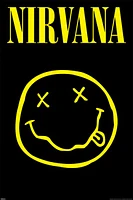 Nirvana Smiley Logo Poster