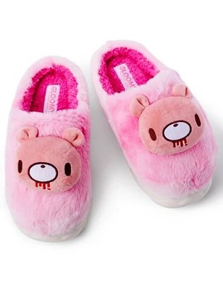 Pink Gloomy Bear Puff Slippers