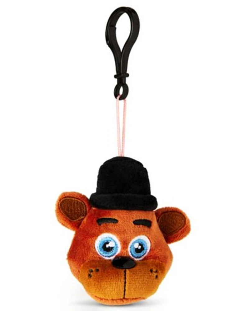 Freddy Fazbear Head Plush Keychain - Five Nights at Freddy's