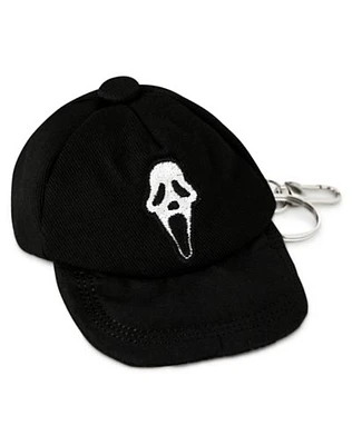 Ghost Face Hat Keychain