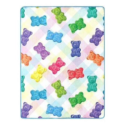 Disco Picnic Bears Fleece Blanket