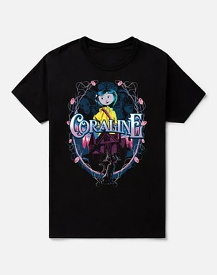 Coraline and Cat T Shirt