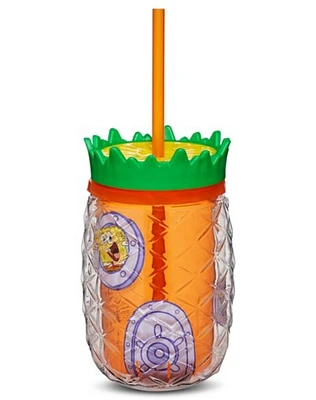 SpongeBob SquarePants Pineapple Cup with Straw - 16 oz.