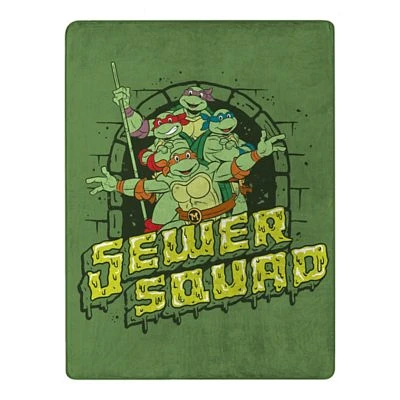 Teenage Mutant Ninja Turtles Sewer Squad Fleece Blanket