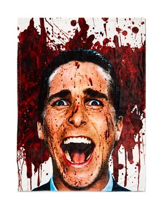 American Psycho Reversible Fleece Blanket