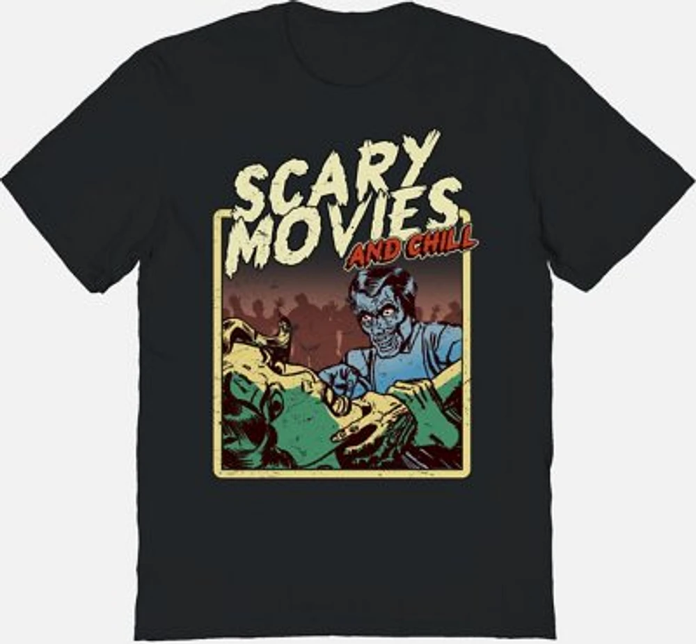 Scary Movies and Chill T Shirt