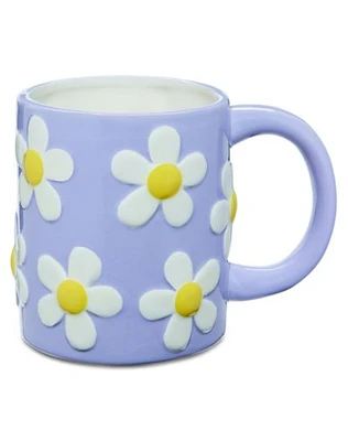 Molded Daisy Coffee Mug - 20 oz.