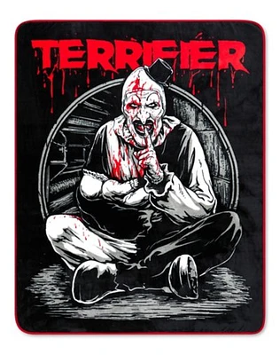 Art the Clown Shush Fleece Blanket - Terrifier