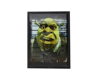 Shrek Belching Lenticular Sign