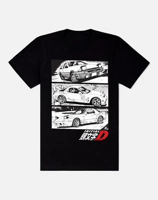 Initial D Triple Cars T Shirt