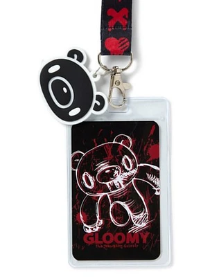 Gloomy Bear Heart Lanyard