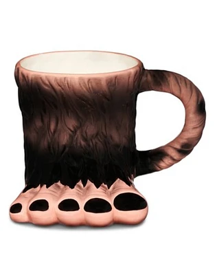 Molded Big Foot Coffee Mug
