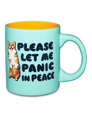 Corgi Panic in Peace Coffee Mug - 20 oz.