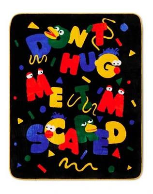 Don't Hug Me I'm Scared Fleece Blanket