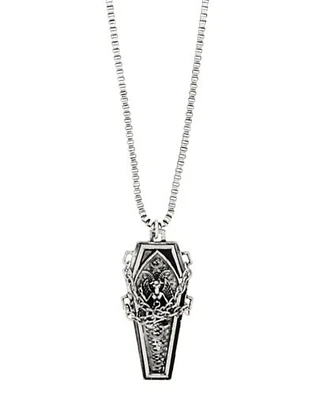 Baphomet Coffin Pendant Necklace