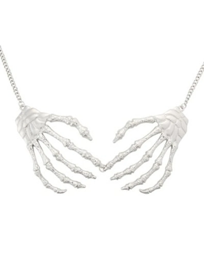 Skeleton Hand Choker Necklace