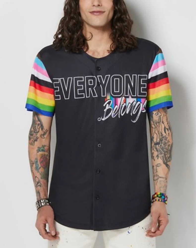 Everyone Belongs Rainbow Pride Jersey