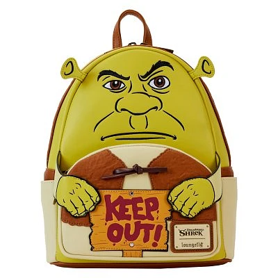Loungefly Shrek Keep Out Mini Backpack