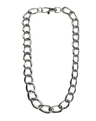 Silvertone Dog Chain Necklace