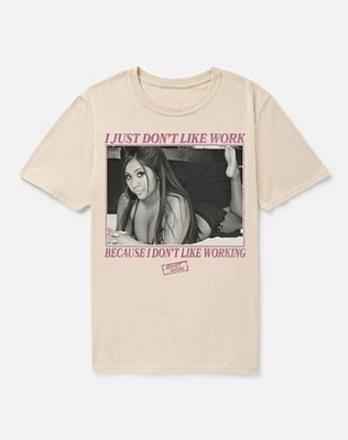 Snooki Don't Like Work T Shirt