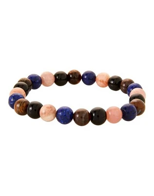 Tiger's Eye Strength Semi-Precious Beaded Bracelet